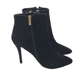 Anne Michelle Women's Heeled Ankle Boot Black Size 11